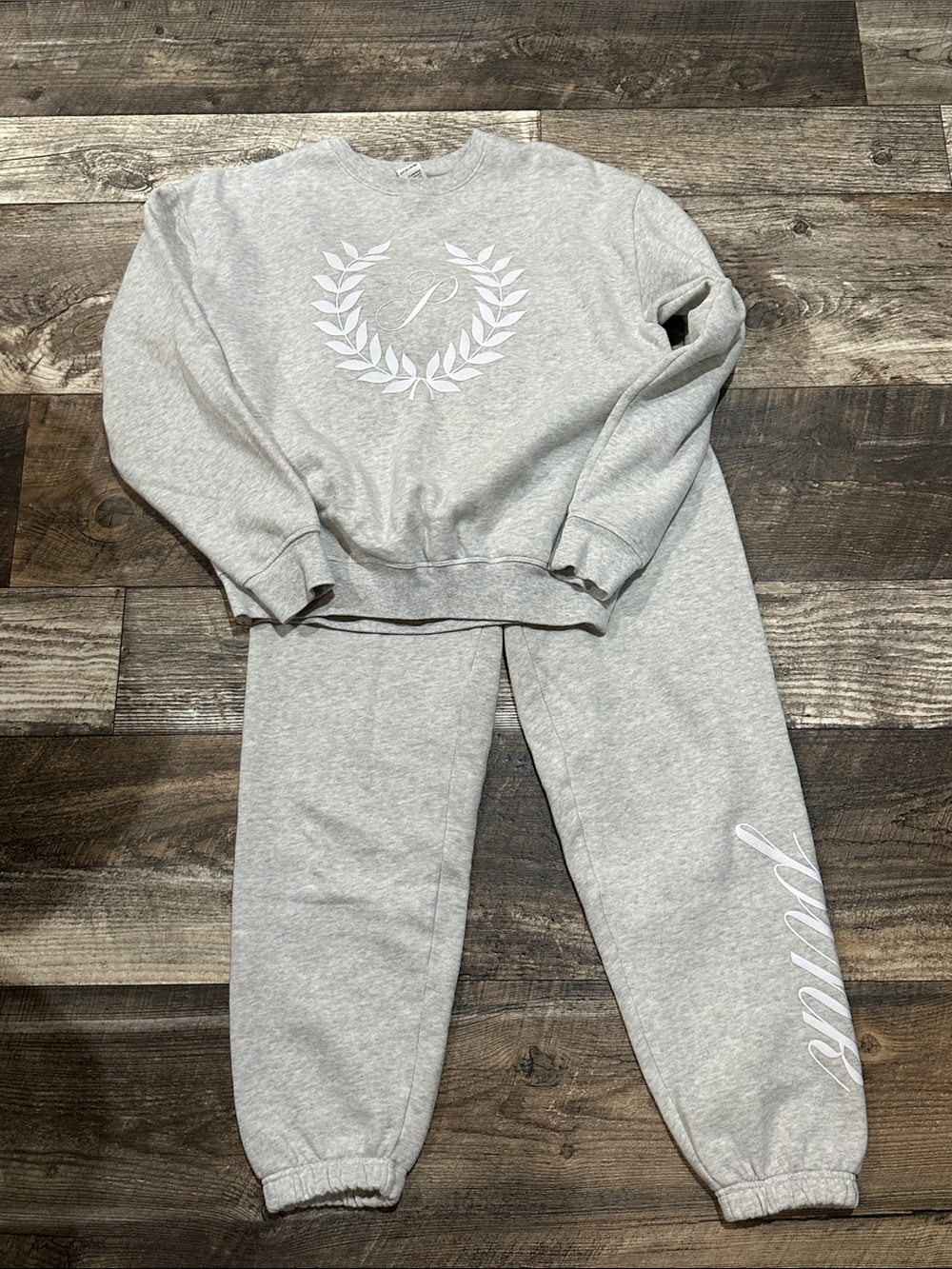 VS PINK Fleece Sweats Set